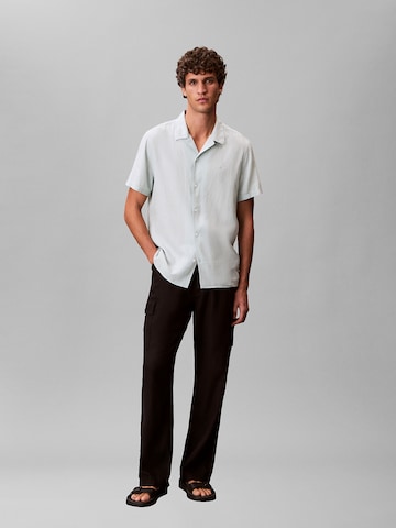 Regular Chemise Calvin Klein en gris