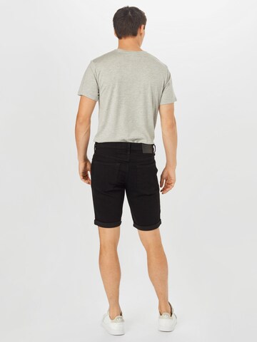 HOLLISTER Slimfit Hose in Schwarz