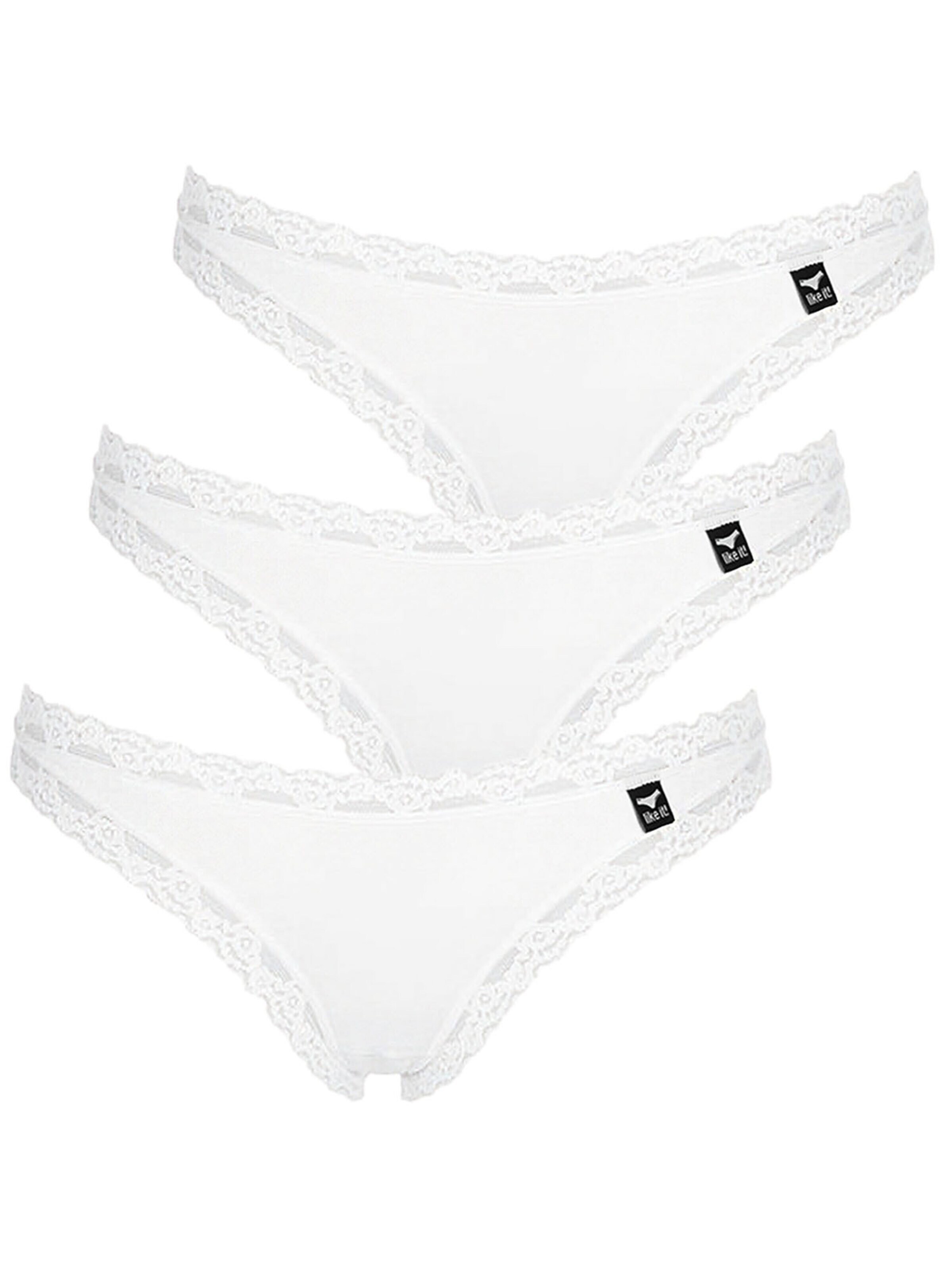 like it! String 'Olivia'‌‌‌‌‌‌ in Weiß: Vorderseite