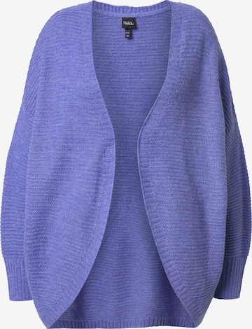 Ulla Popken Gebreid vest in Lila: voorkant