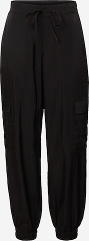 Tapered Pantaloni cargo 'Inetta' di MSCH COPENHAGEN in nero: frontale