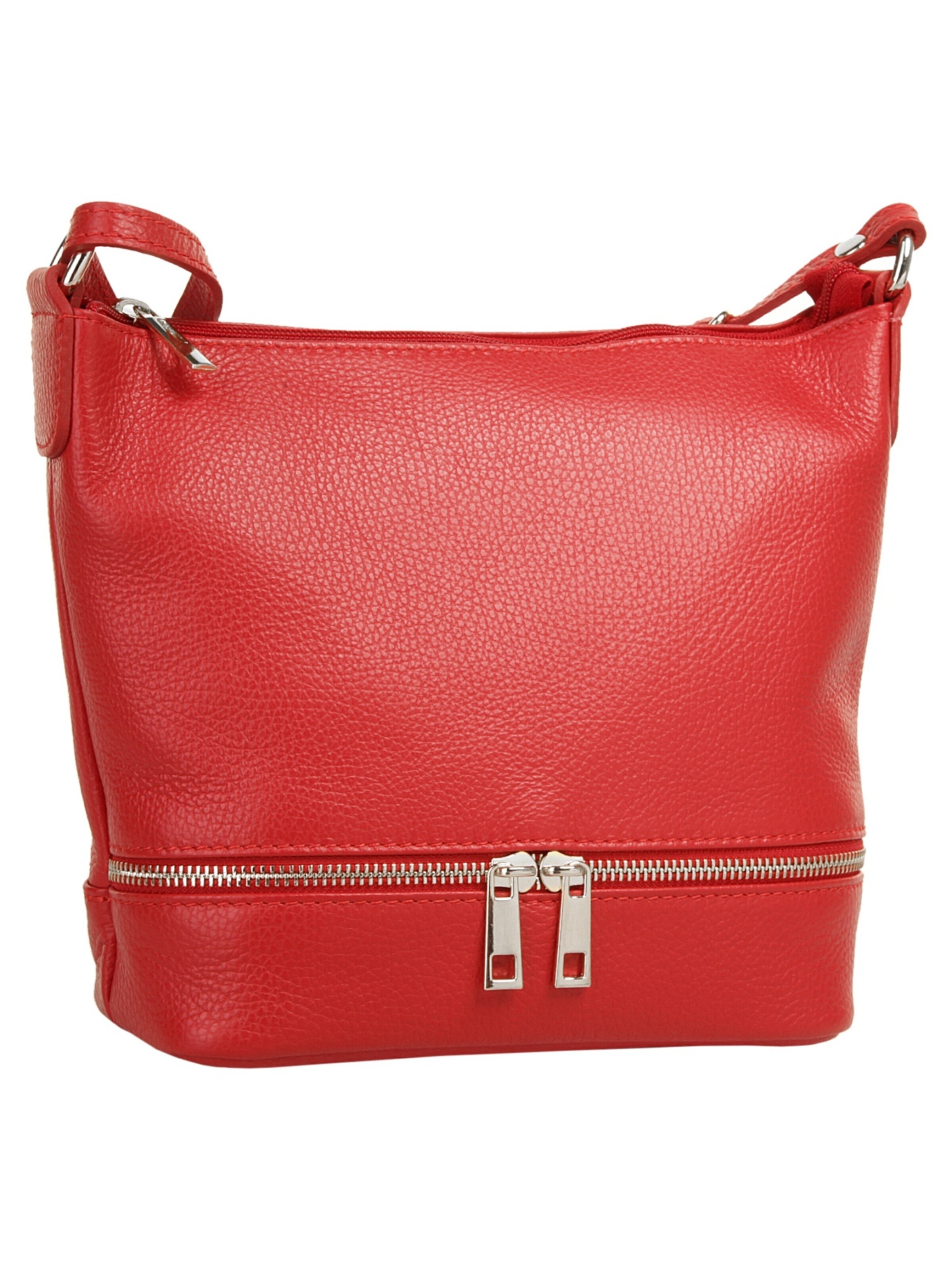 Cluty Crossbody Bag in Red: front