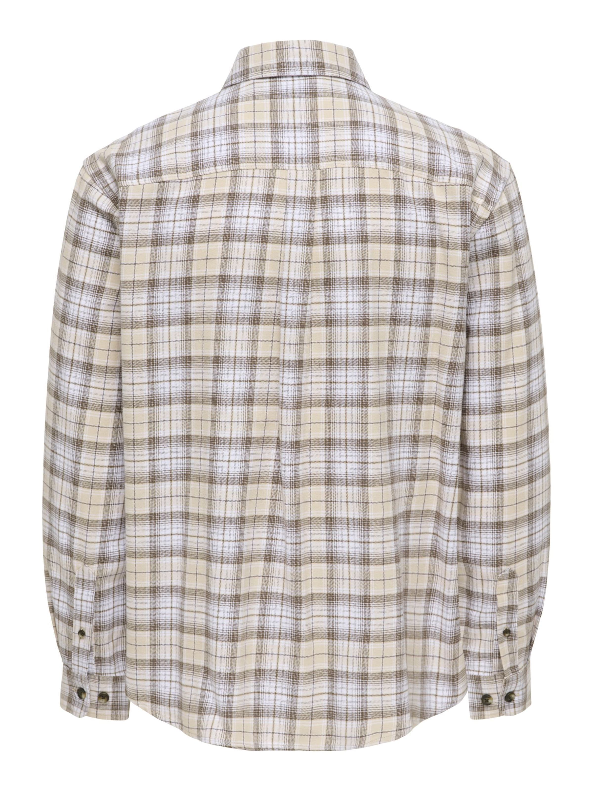 Comfort fit Camicia 'ONSGUDMUND' di Only & Sons in marrone