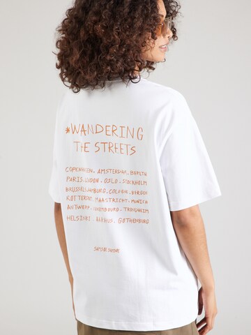 Samsøe Samsøe Shirt 'Sawandering' in White: front