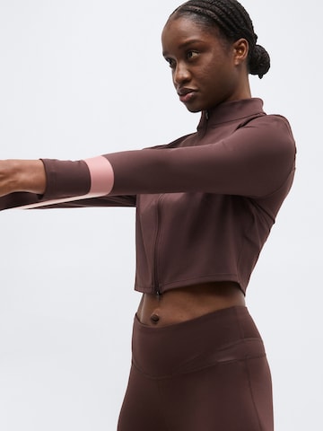 PUMAJakna za vježbanje 'SHINE' - smeđa boja