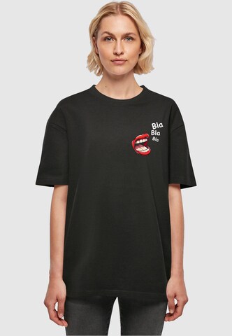 T-shirt oversize 'Bla Bla Bla Comic' Merchcode en noir : devant