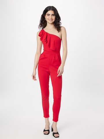 Tuta jumpsuit 'KELLY' di WAL G. in rosso: frontale