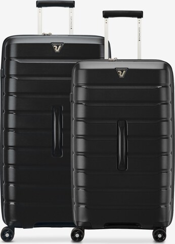Set di valigie 'B-Flying' di Roncato in nero: frontale