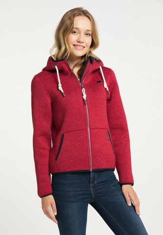 Manteau fonctionnel Schmuddelwedda en rouge : devant