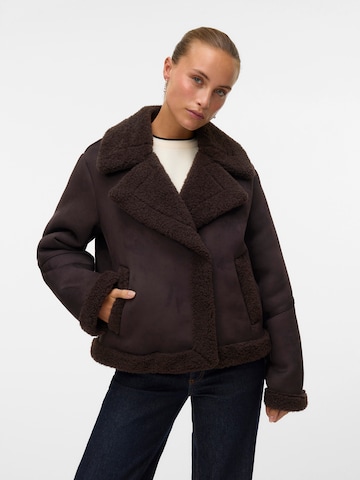 VERO MODA Winter Jacket 'VMHARPER' in Brown: front