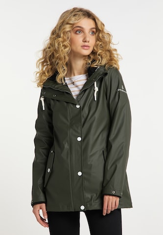 DreiMaster Maritim Weatherproof jacket in Green: front