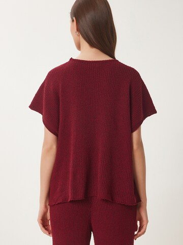 Pantalons de tailleur Happiness İstanbul en rouge