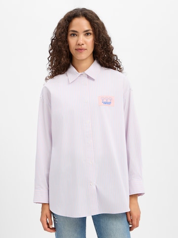 AMERICAN VINTAGE Bluse ' Soabird ' in Pink: Vorderseite