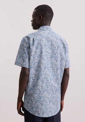 Coupe regular Chemise business SEIDENSTICKER en bleu