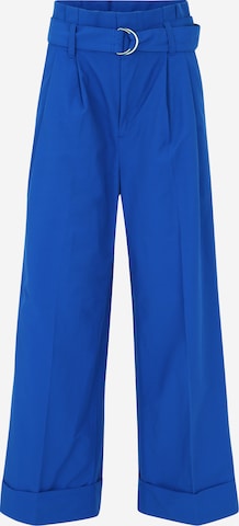 Banana Republic Regular Pleat-front trousers in Blue: front