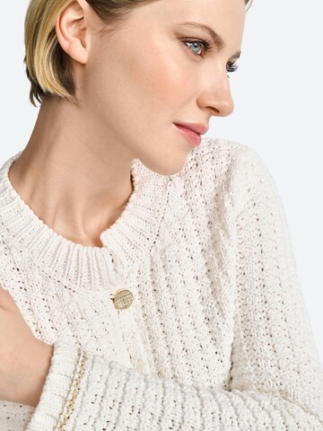 Cardigan Rich & Royal en blanc