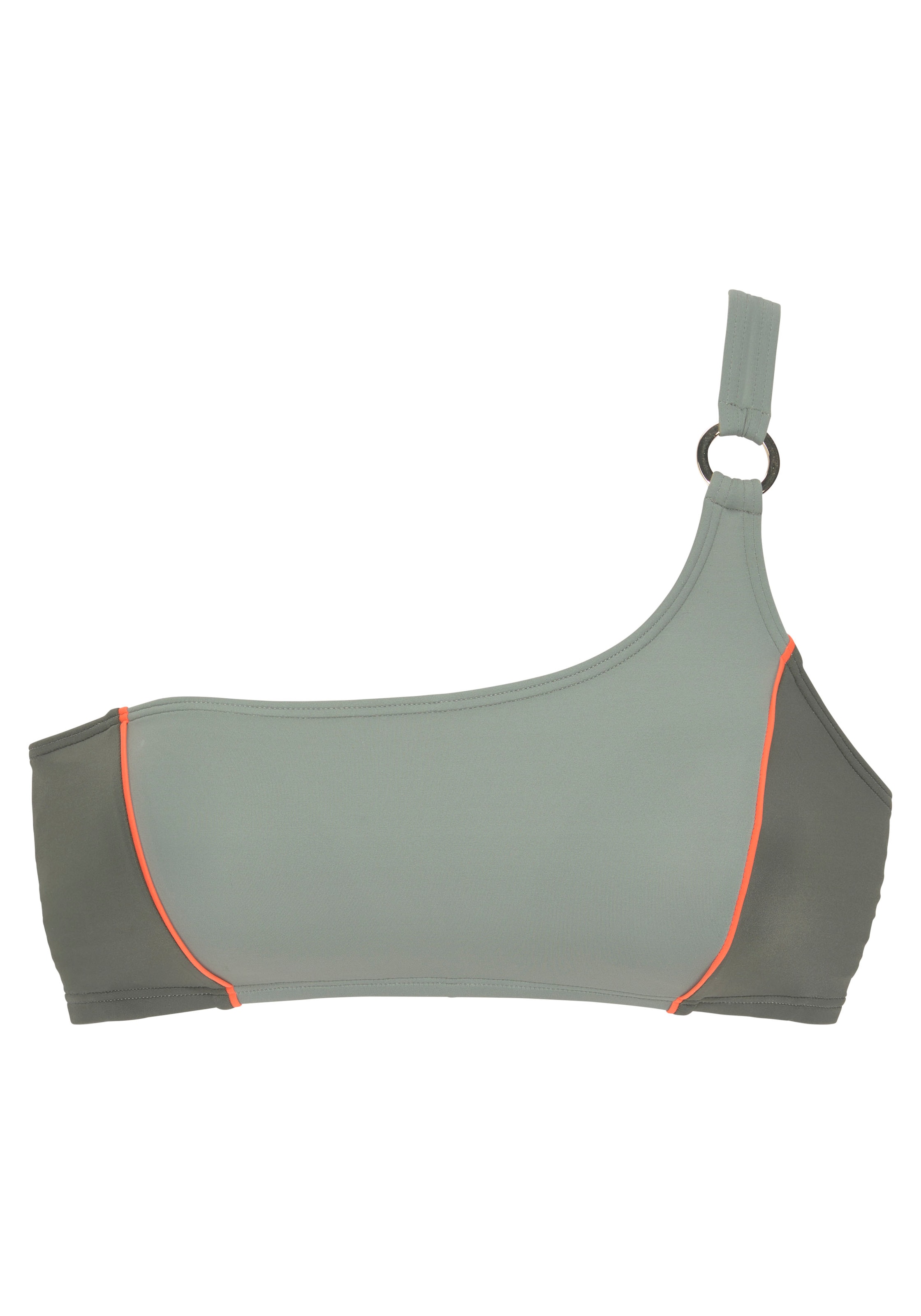 LASCANA Korzet Podprsenka 'Sh Yuna' - Sivá: predná strana