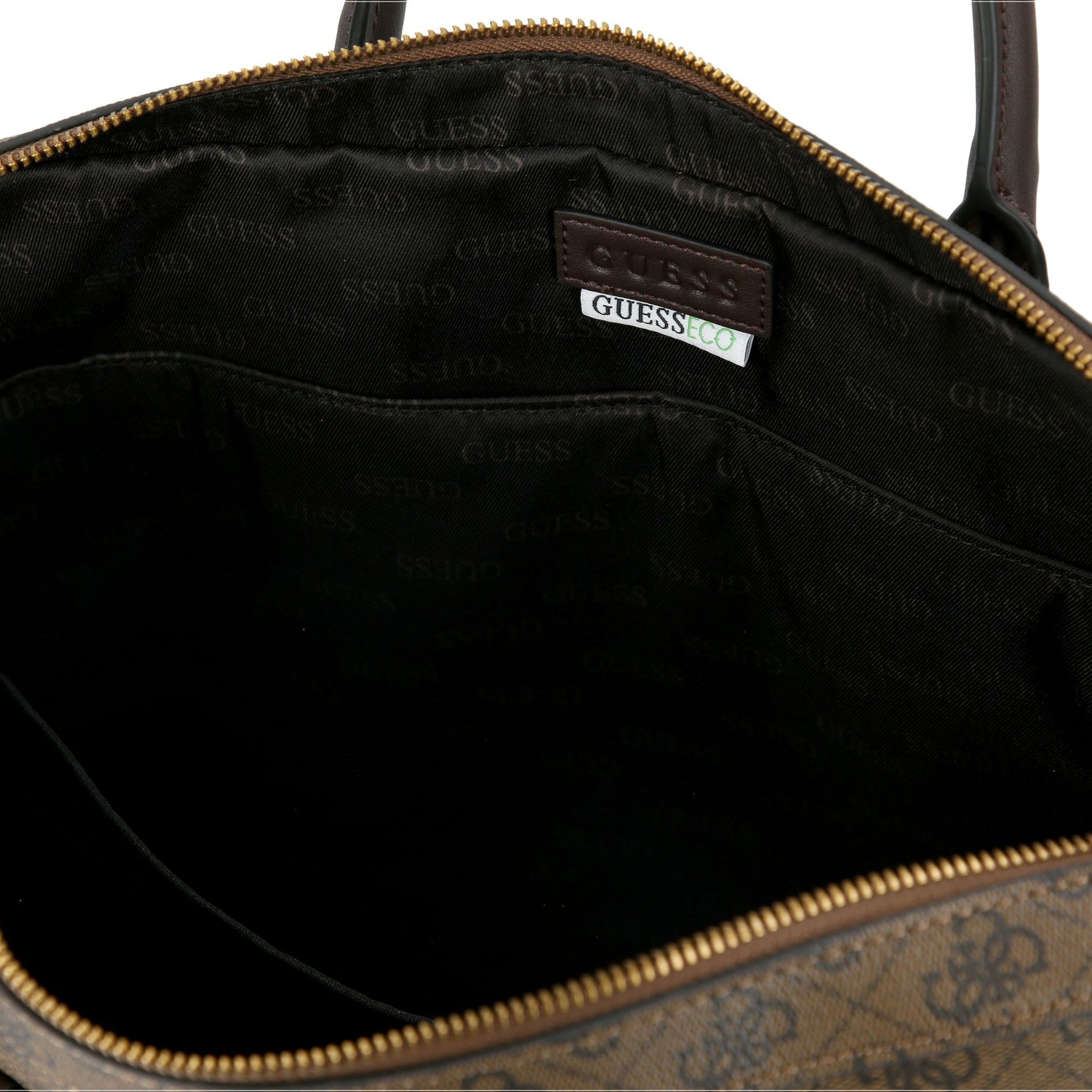 GUESS Document Bag 'Milano' in Brown