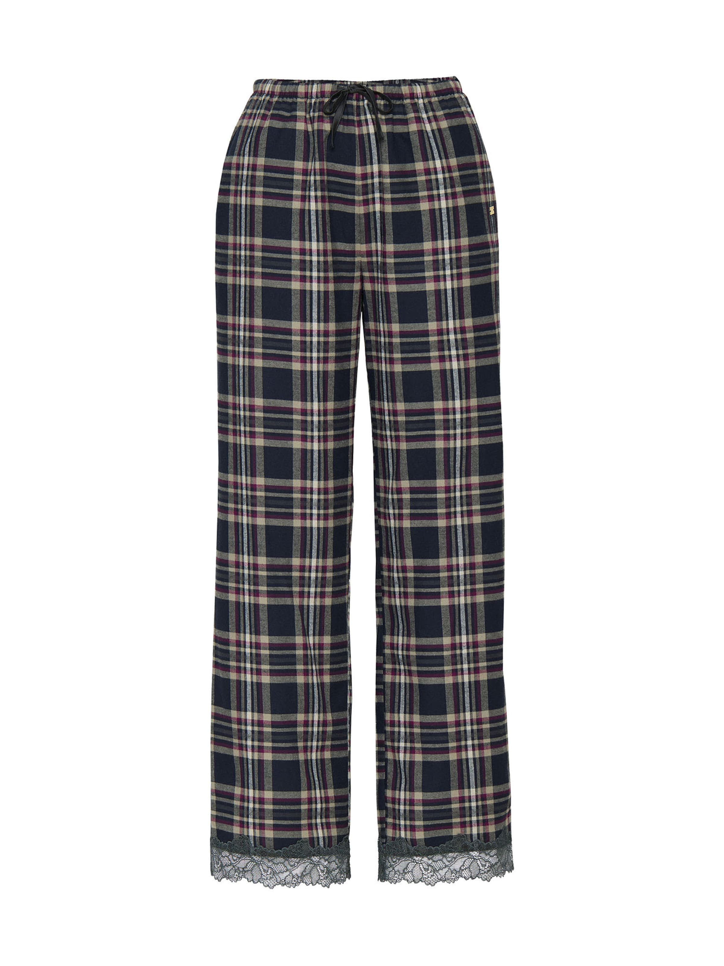 JOOP! Pyjamabroek ' Loungewear ' in Beige: voorkant