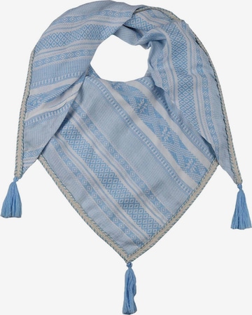 Foulard 'Summer Dreams' Zwillingsherz en bleu : devant