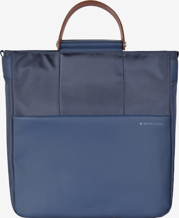 Shopper di Roncato in blu: frontale