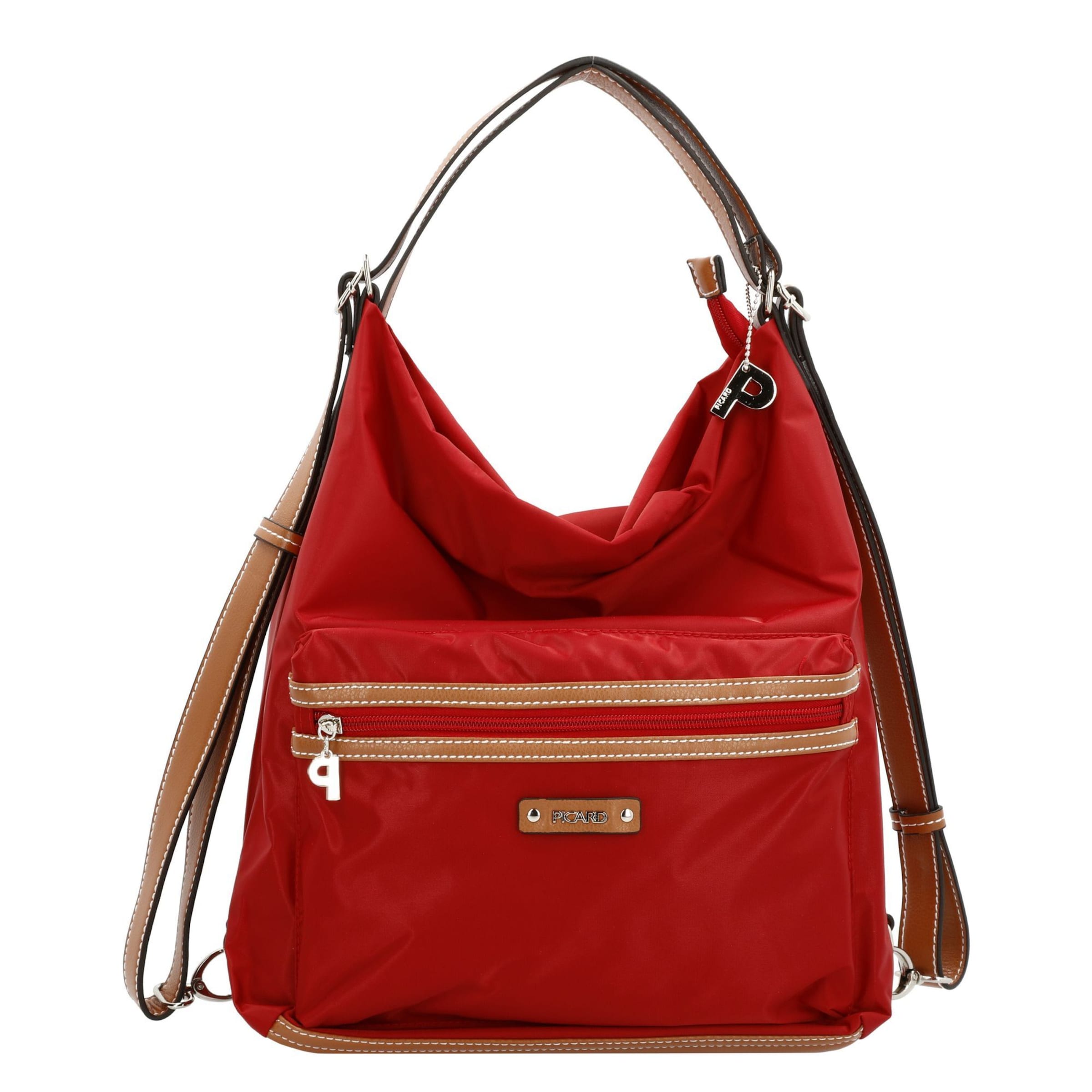 Picard Shoulder Bag in Red: front