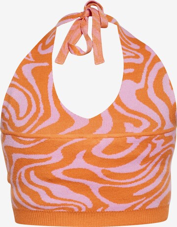 swirly Top in Oranje