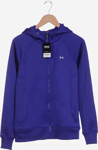 UNDER ARMOUR Sweatshirt & Zip-Up Hoodie in M in Blue: front