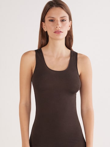 INTIMISSIMI Top in Braun: Vorderseite