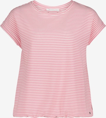 T-shirt Betty & Co en rose : devant