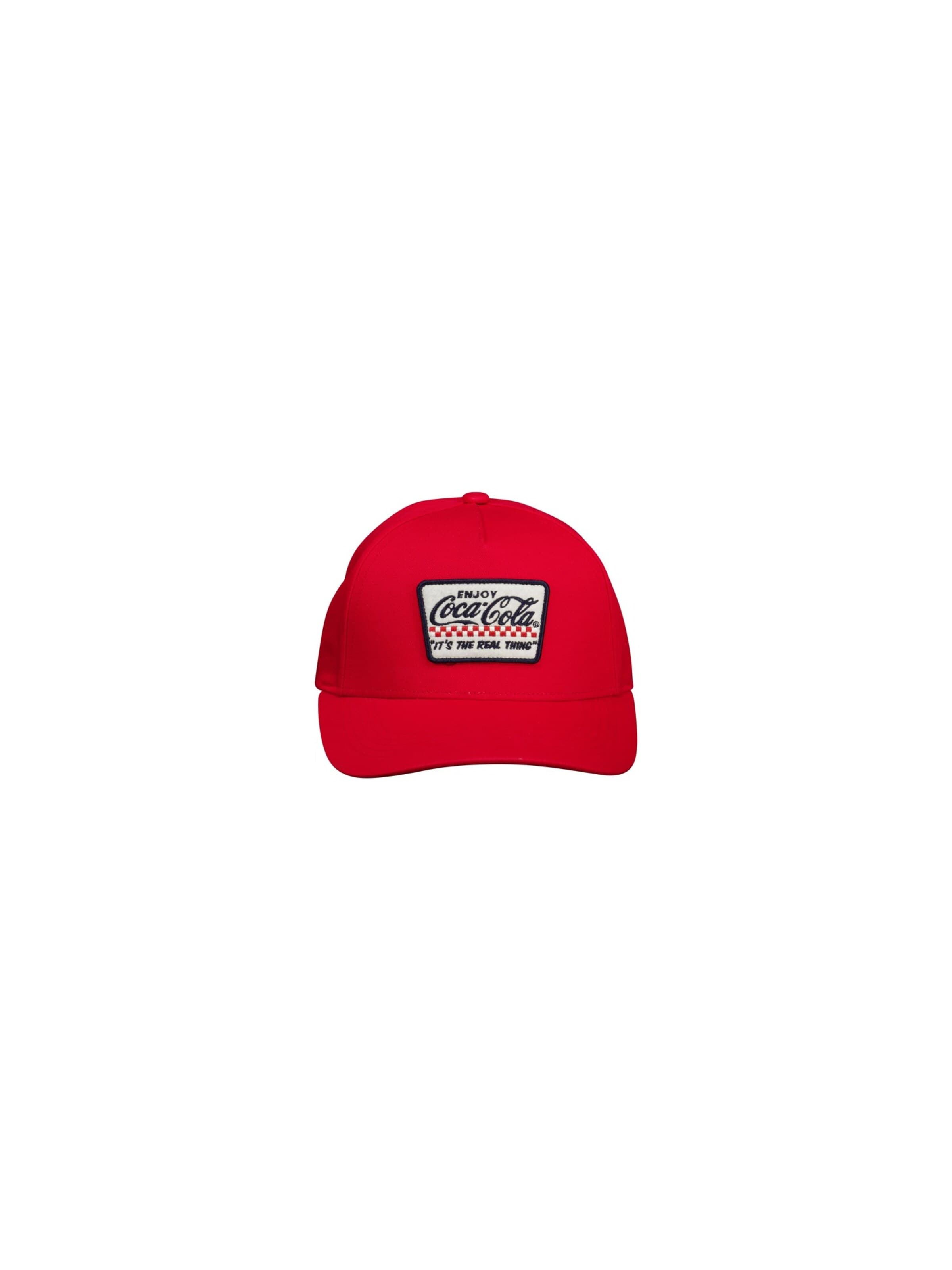 Casquette Deeluxe en rouge : devant