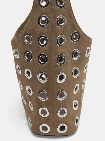 Pull&Bear Olkalaukku värissä beige