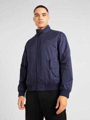 Veste mi-saison 'Harrington' GANT en bleu : devant
