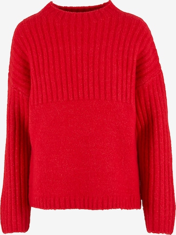 Noisy may Пуловер 'NMNyla' в червено: отпред