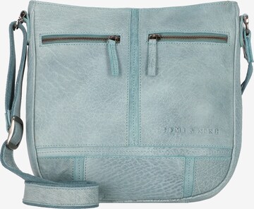 Borsa a tracolla 'Femi & Nine' di Greenland Nature in verde: frontale