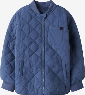 NAME IT Prehodna jakna 'NKMMarlin' | modra barva: sprednja stran