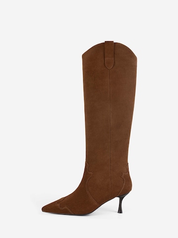 L37 HANDMADE SHOES Boots 'PULSAR' in Brown: front