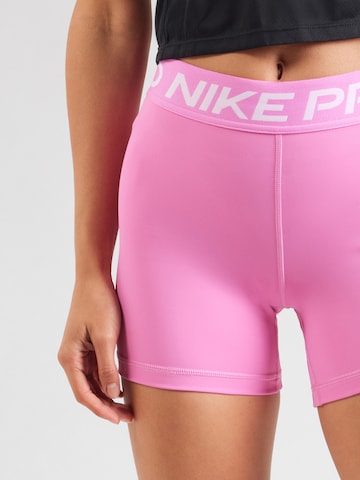 NIKE Skinny Sports trousers 'Pro 365' in Pink
