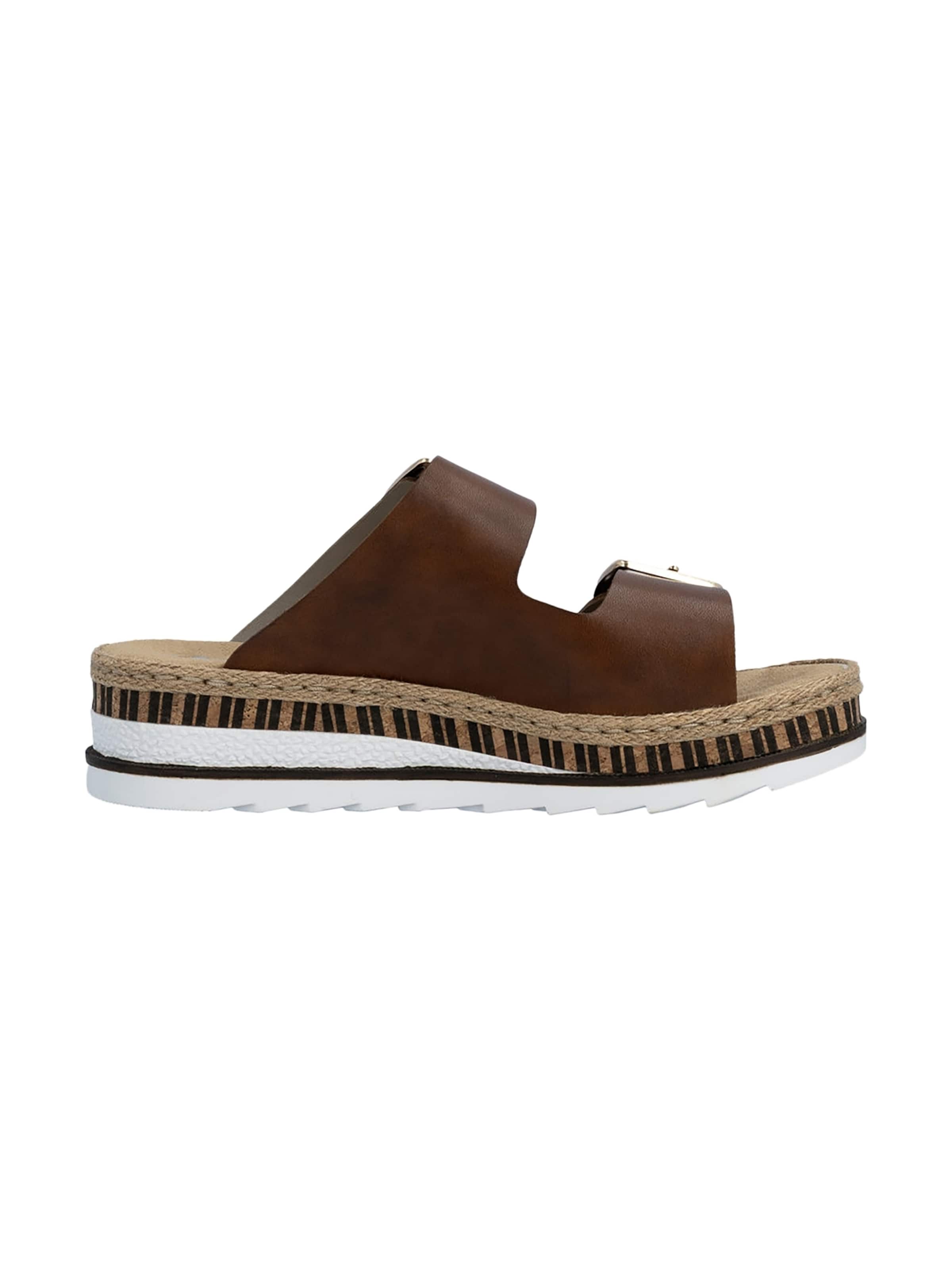 Mule Rieker en marron