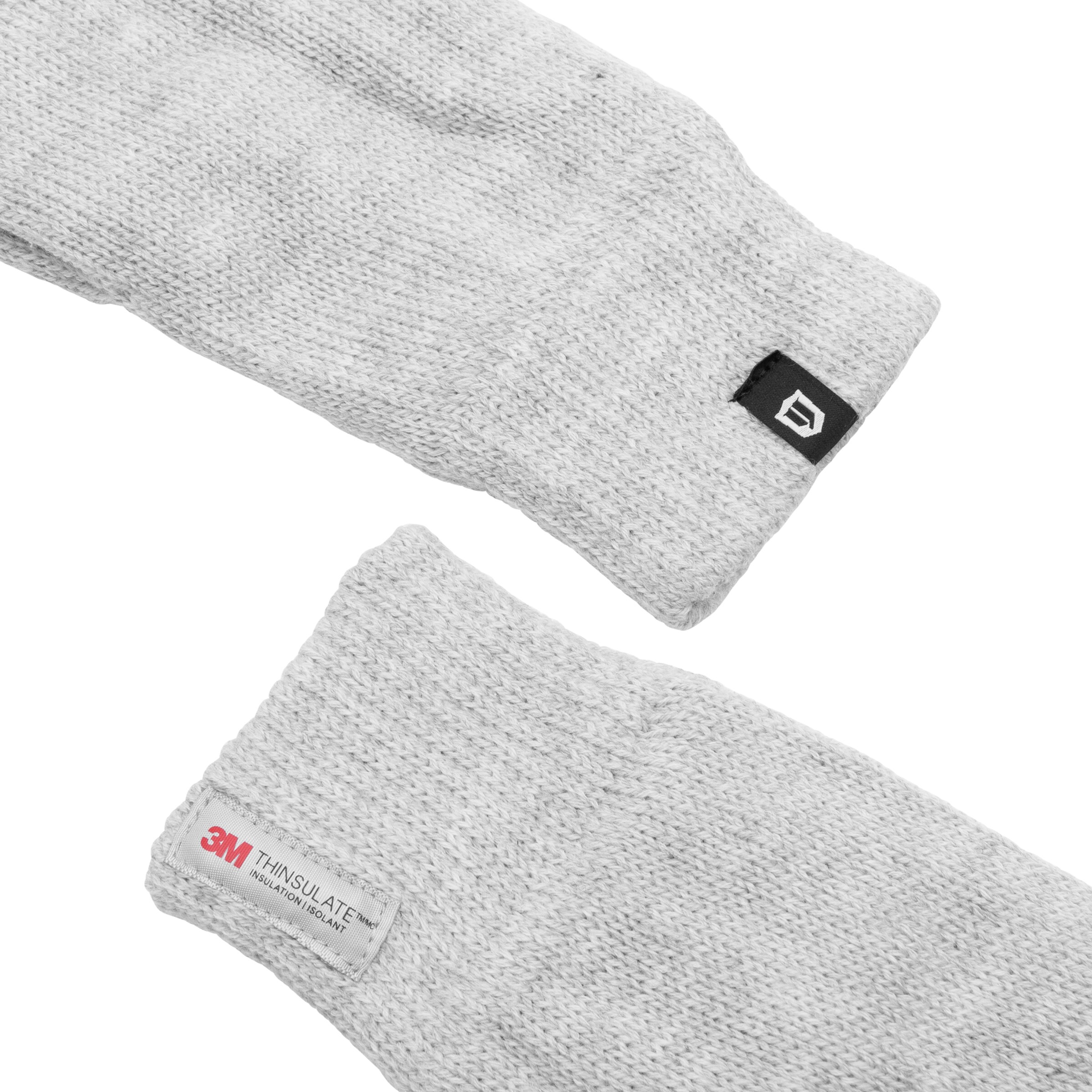 INDICODE JEANS Full Finger Gloves 'Jason' in Grey