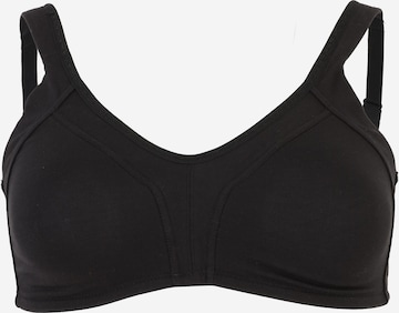 Soutien-gorge NATURANA en noir : devant