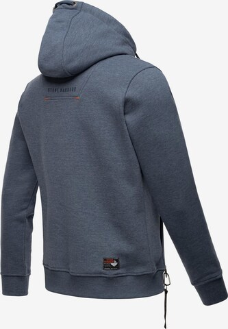 STONE HARBOUR Sweatshirt 'Crazy Frank' in Blue