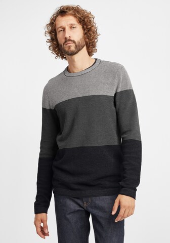 Pull-over 'Sabino' BLEND en gris : devant