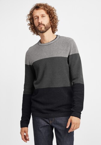 BLEND Pullover 'Sabino' in Grau: predná strana