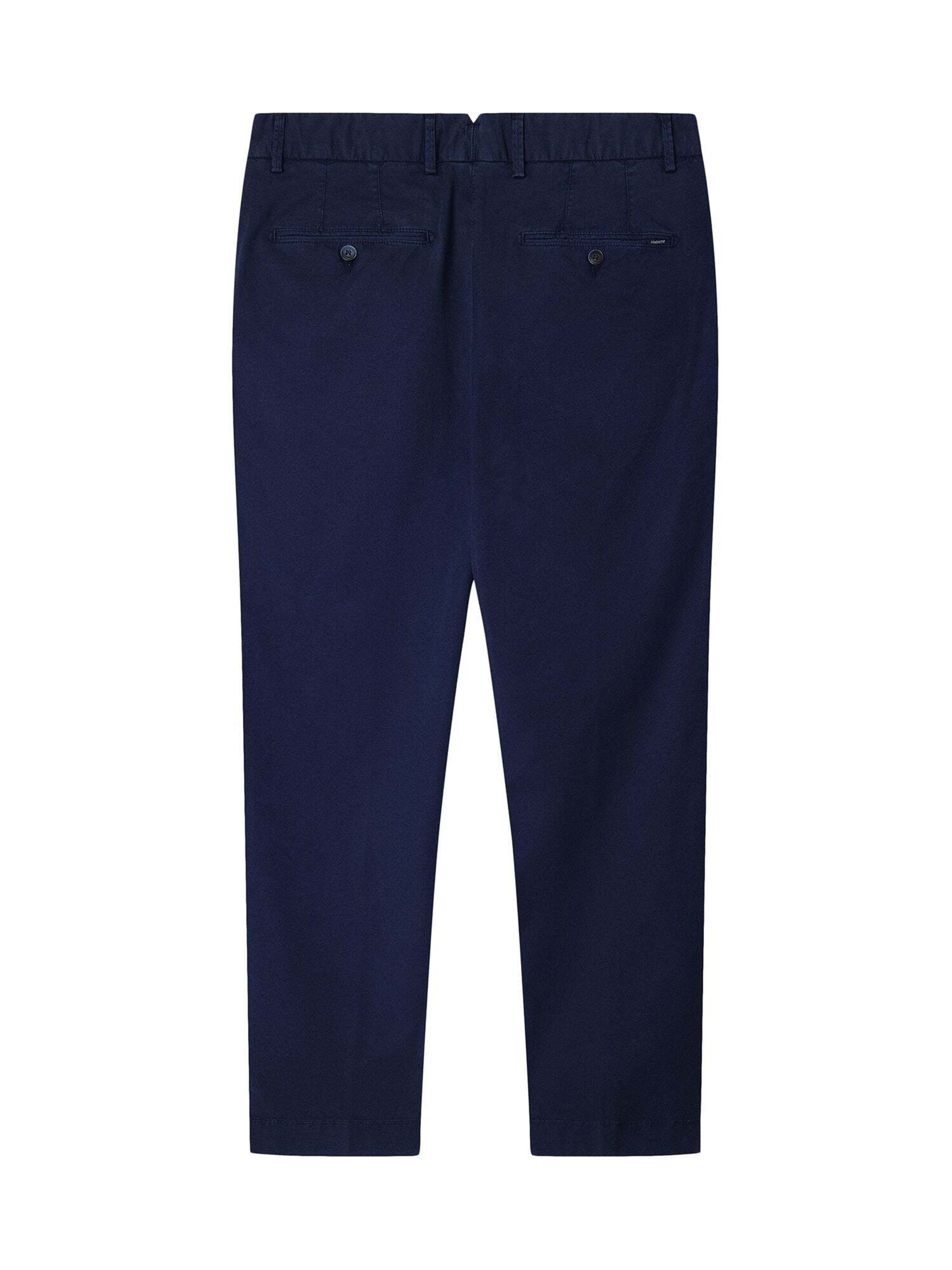 Coupe slim Pantalon chino 'Gmd Texture' Hackett London en bleu