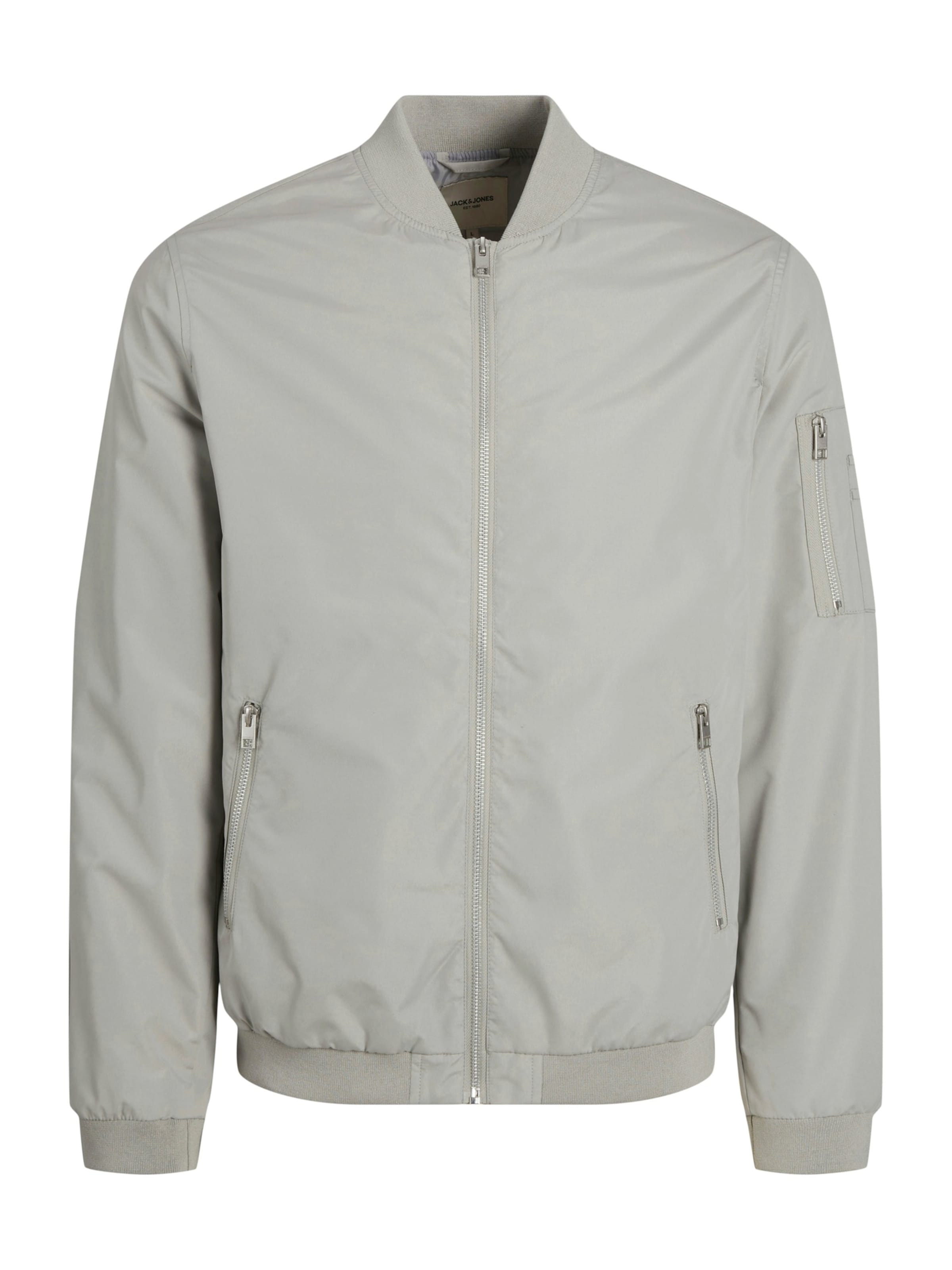JACK & JONES Jacke 'JWHMASH' in Grau: Vorderseite