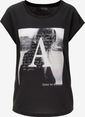 Aniston CASUAL T-Shirt in Schwarz: predná strana