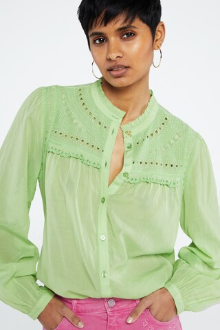 Fabienne Chapot Blouse 'Tootsie' in Groen