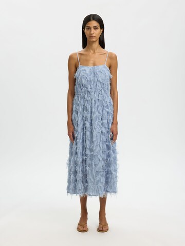 SELECTED Kjole 'SLFMyline' i blå: forside