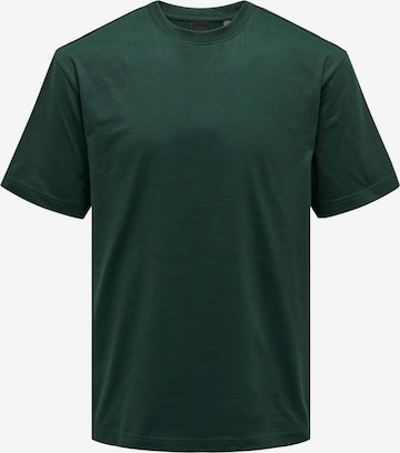 T-Shirt 'ONSFred' Only & Sons en vert : devant